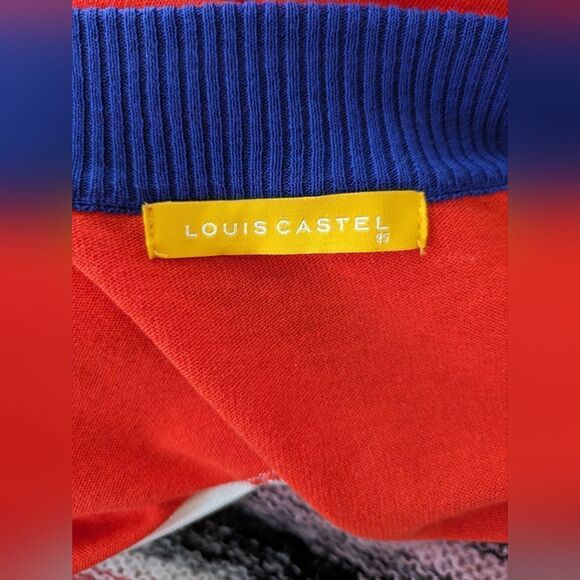 Louis castel color block zippered vest size 95 - Picture 4 of 8